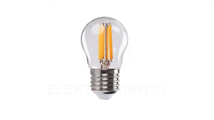 Żarówka LED FILAMENT XLED G45 E27 6W-WW 806lm 2700K barwa ciepła 35274