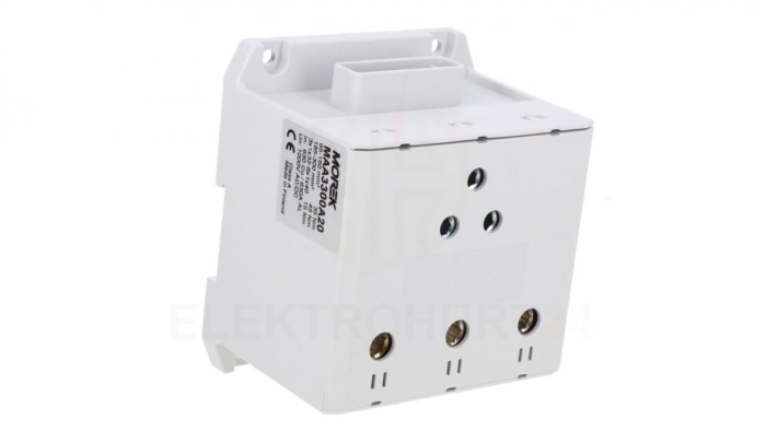 Złączka OTL300-3B szary 3xAl/Cu 95-300mm2 6x1x40 1000V Zacisk uniwersalny z wejściem na szynę elastyczną MAA3300A20