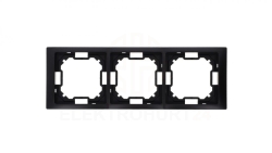 Simon Basic Ramka 3-krotna Neos IP20 czarny mat BMRC3/49
