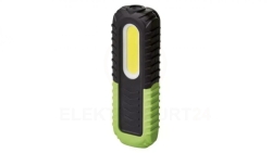 Latarka Lampa warsztat. LED 5W COB +3W LED 400lm 2000mAh ładowalna P4531