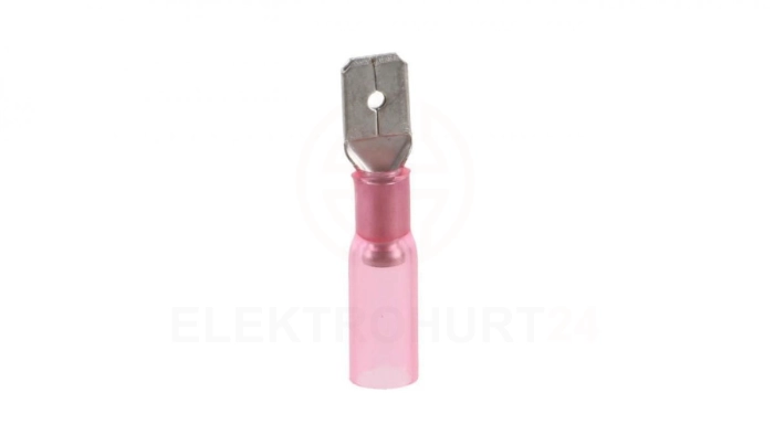 Wsuwka konektorowa izolowana WIT 6,3-1/0,8 czerwona E09KO-02070500201 /100szt./