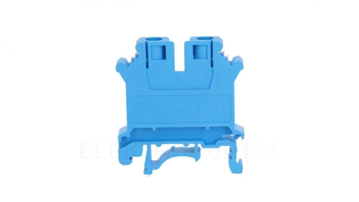 Złączka szynowa 1-torowa ZJU2-6/BL niebieska R34RR-07010000425