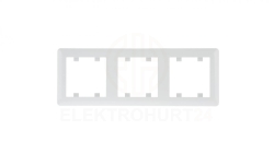 Lumina Soul Ramka potrójna pionowa biała WL5130