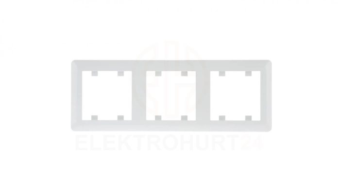 LUMINA2 Ramka potrójna pionowa biała WL5130