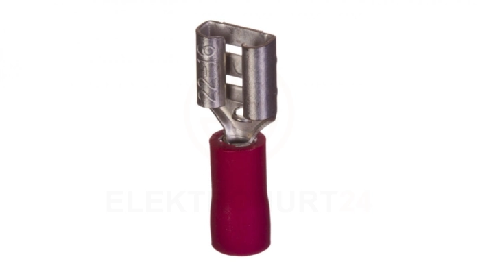 Nasuwka izolowana NI 6,3-1/0,8 PCV E10KN-03010103401 /100szt./