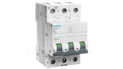 Wyłącznik nadprądowy 3P C 2A 6kA AC SENTRON 5SL6302-7