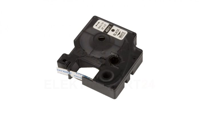 Taśma do drukarek D1 9mm x 7m czarny/biały S0720680