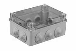 Puszka n/t hermetyczna 150x110x70 IP 56 biała