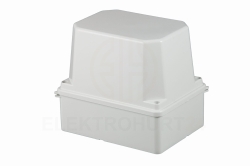 Puszka n/t hermetyczna 150x110x140 wysoka szara 