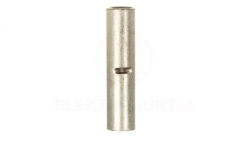 Końcówka /tulejka/ łącząca miedziana cynowana 6mm2 LC6