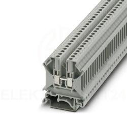 Złączka szynowa 2-przewodowa 2,5mm2 szara UK 5 N 3004362