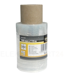 Folia stretch Home Tools MN-05-909 105 mm, 23 m, 115 m – wkład do uchwytu – 1 szt.