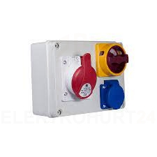 Rozdzielnica stacjonarna R-BOX 190 1x32A/5P 1x250V