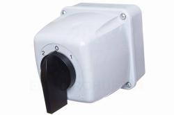 Łącznik krzywkowy 2-0-1 3P 25A w obudowie IP44 Łuk 25-73 sieć-agregat 922573