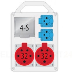 Rozdzielnica przenośna R-BOX 240R 4S 2x32A/5P 2x25