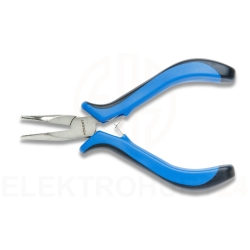Szczypce precyzyjne wygięte 130 mm HT1P056