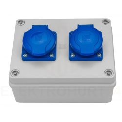 Rozdzielnica stacjonarna R-BOX 150 2x250V IP44 B.1601