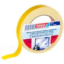Taśma dwustronna piankowa TESAFIX 5m 19mm czarna 08073-00001-00