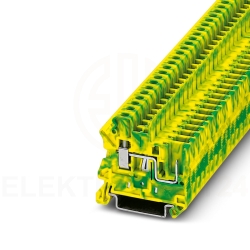 Złączka szynowa ochronna 4mm2 śrubowa/wtykowa zielono-żółta UT 4/ 1P-PE 3045606