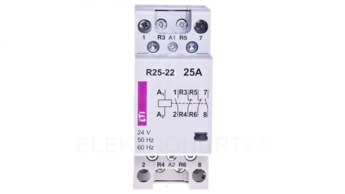 Stycznik modułowy 25A 24V AC 2Z 2R R 25-22 24V 002462341
