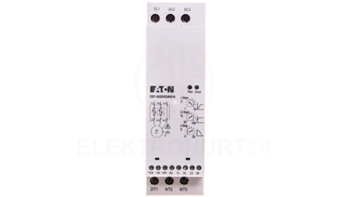 Softstart 3-fazowy 400VAC 24A 11kW/400V Uc=110/230V AC DS7-342SX024N0-N 134931