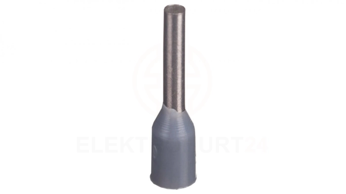 Końcówka tulejkowa izolowana TI 0,75mm2/8mm szara cynowana TI0,75L8x500 /500szt./