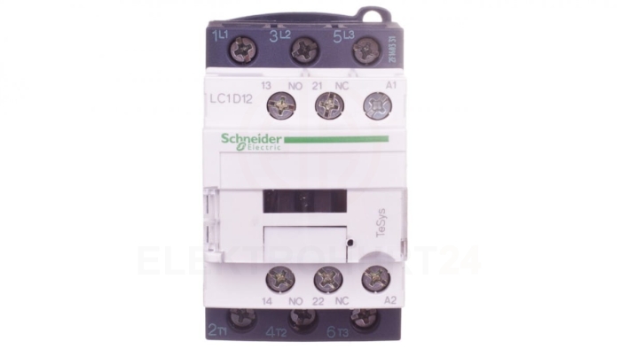 TeSys Deca Stycznik mocy 12A 3P 42V AC 1Z 1R LC1D12D7