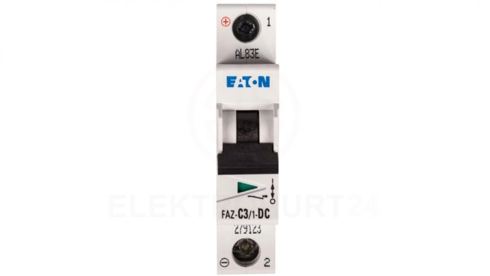 Wyłącznik nadprądowy 1P C 3A 15kA DC FAZ C3/1-DC 279123