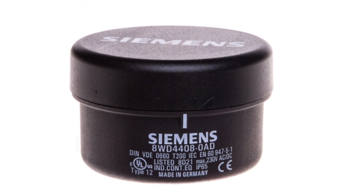 Element łączący z pokrywą 70mm 8WD4408-0AD