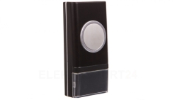 Gong do dzwonków z serii OPERA IP44 czarny OR-DB-YK-117PD