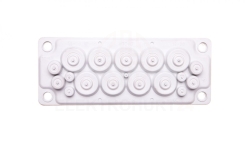 Przepust membranowy szary P-MB17 34.717