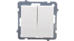 SONATA Łącznik świecznikowy ecru ŁP-2R/m/27