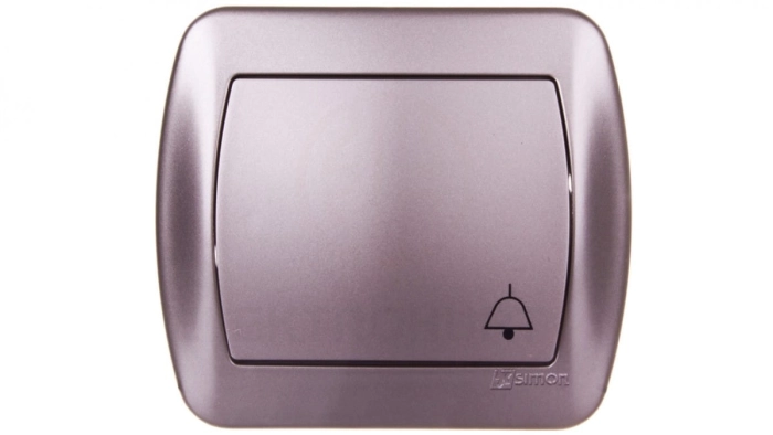 Simon Akord Przycisk /dzwonek/ satyna metalizowana AD1/29