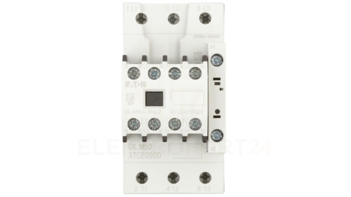 Stycznik mocy 50A 3P 230V AC 2Z 2R DILM50-22 (230V50HZ,240V60HZ) 277862