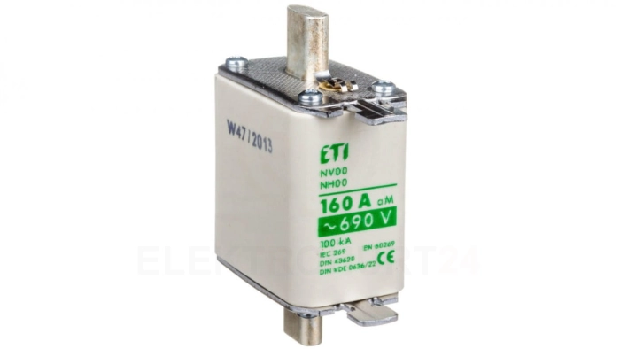 Wkładka bezpiecznikowa NH00 160A aM 690V WT-00 004111736