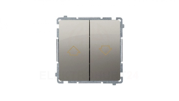 Simon Basic Przycisk żaluzjowy satynowy BMZ1.01/29