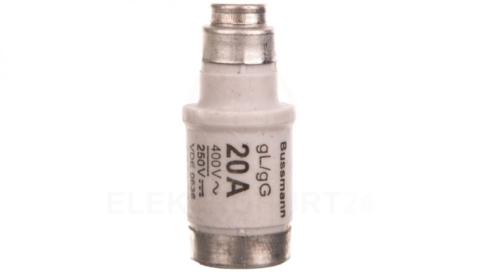 Wkładka bezpiecznikowa D02 20A gL/gG 400V E18 20NZ02