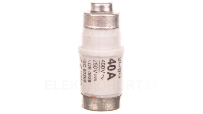 Wkładka bezpiecznikowa D02 40A gL/gG 400V E18 40NZ02