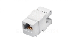 Gniazdo keystone RJ45 UTP kat.5E nieekranowane Q-LANTEC MKN-U5-1