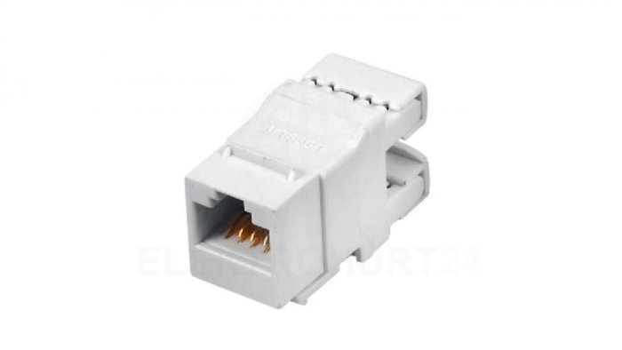 Gniazdo keystone RJ45 UTP kat.5E nieekranowane Q-LANTEC MKN-U5-1