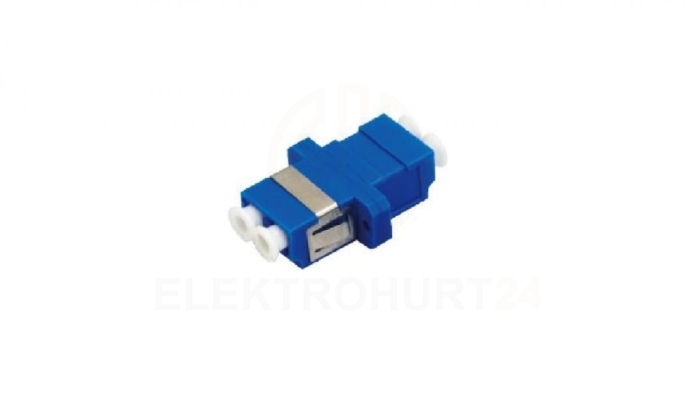 Adapter światłowodowy jednomodowy SM LC duplex FOA-LC-SMD