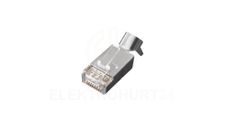 Wtyk RJ45 STP na gruby drut 23 AWG do zaciskarki specjalnej NI036 ALANTEC WT108