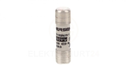 Wkładka bezpiecznikowa ultraszybka pełnozakresowa cylindryczna gR 690VAC 10x38 1A L1014563