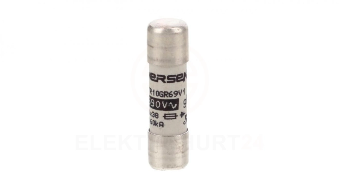 Wkładka bezpiecznikowa ultraszybka pełnozakresowa cylindryczna gR 690VAC 10x38 1A L1014563