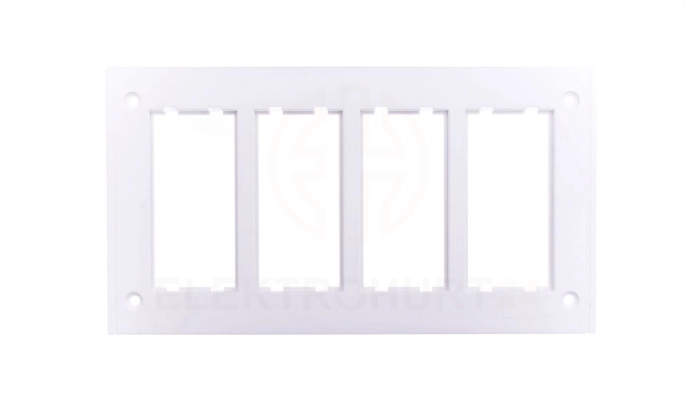 Simon Connect Ramka CIMA PRO poczwórna do puszki SBM450 8x K45 czysta biel SBM4029