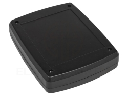 STRONG Puszka hermetyczna n/t 145x185x39mm IP67 PHP-124CZ czarny 62.124