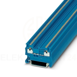 Złącza szynowa przepustowa 2-przewodowa 1,5mm2 sprężynowa niebieska Ex PT 1,5/S BU 3208126