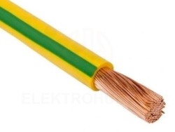 Przewód instalacyjny H07V-K (LgY) 16 żółto-zielony /100m/