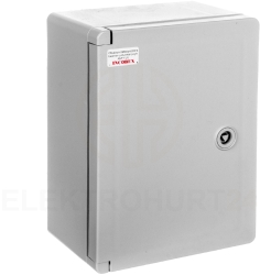 Obudowa SWD 280x210x130mm IP65 wersja UV z płytą montażową ICWM-212813-S