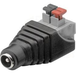 Gniazdo DC (5,50 x 2,10mm) - mocowanie zaciskowe push-down 76749 /10szt./